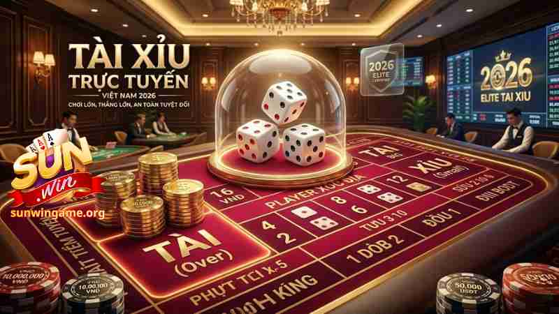 Bàn cược Tài Xỉu Sunwin với đồ họa 4K sắc nét, trực quan.