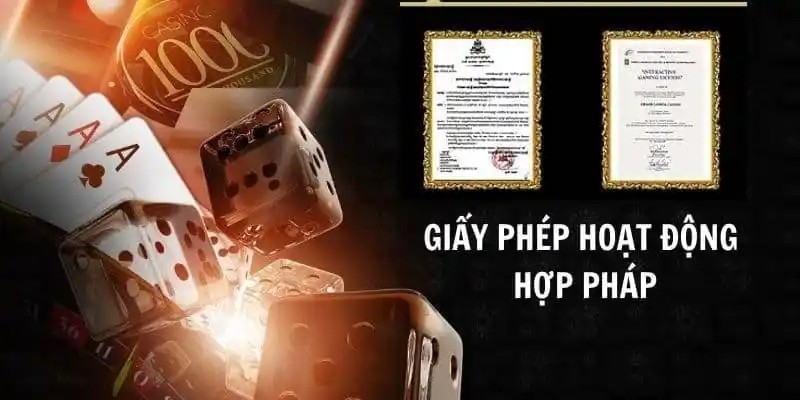 Thương hiệu sở hữu đầy đủ các giấy phép kinh doanh từ các tổ chức uy tín